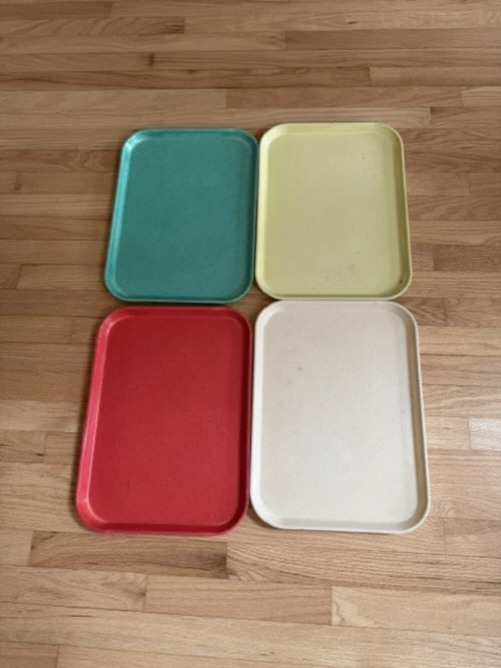 Vintage 16x12 Restaurant Cafeteria Serving Trays